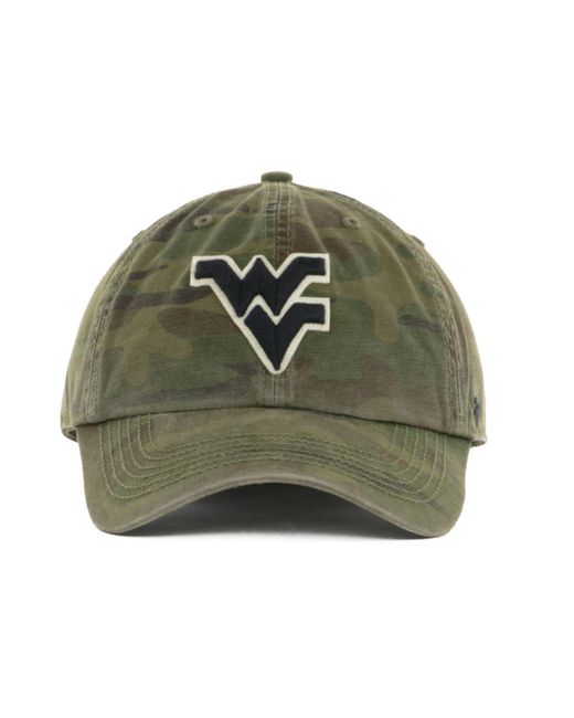 47 Brand Green West Virginia Mountaineers Movement Franchise Cap for men