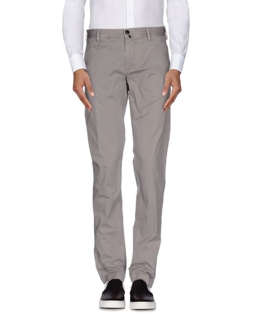 Jaggy Gray Casual Trouser for men