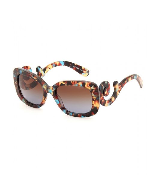 PRADA Baroque SPR 27N Sunglasses Tortoise Shell 97070 | FASHIONPHILE