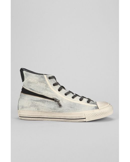 Converse John Varvatos X Chuck Taylor All Star Hightop Painted Mens Sneaker  in White for Men | Lyst Canada