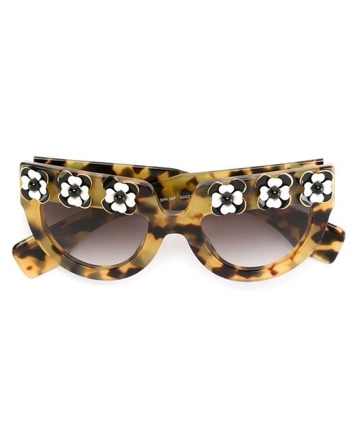 Prada 'flowers Poeme' Sunglasses in 