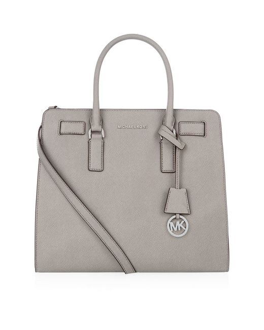 MICHAEL Michael Kors Gray Dillon East West Satchel