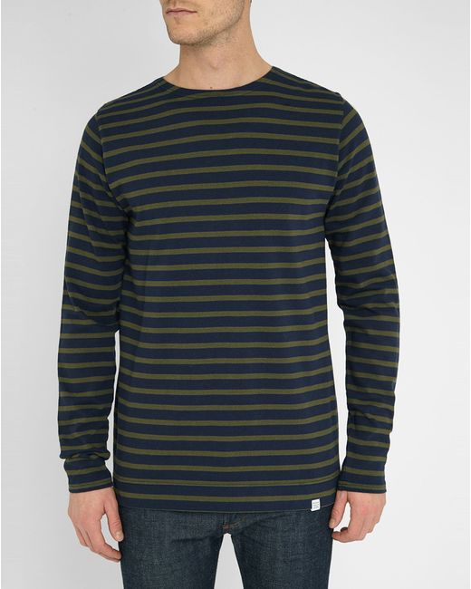 norse projects striped shirt