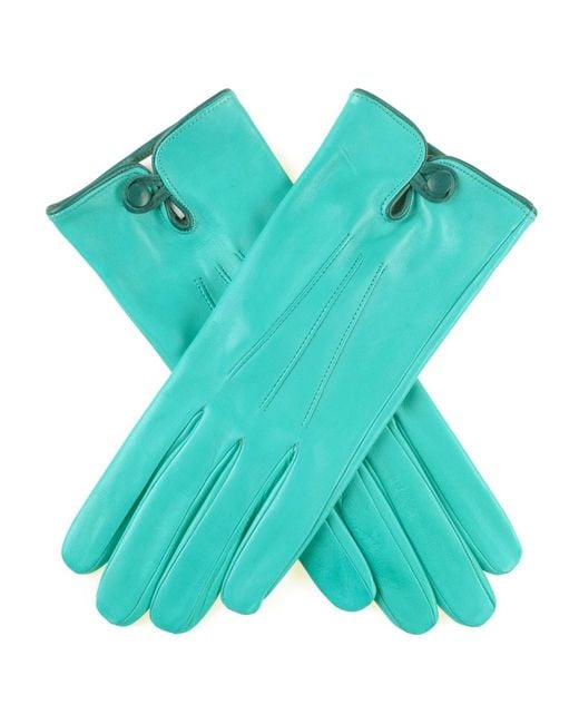 Black.co.uk Blue Turquoise And Teal Leather Gloves Description Delivery & Returns Reviews