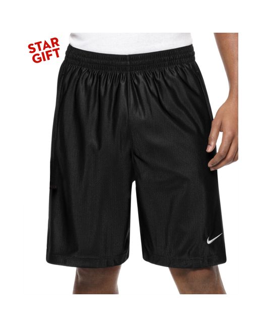 Nike Black Zone Mesh Basketball Shorts for men