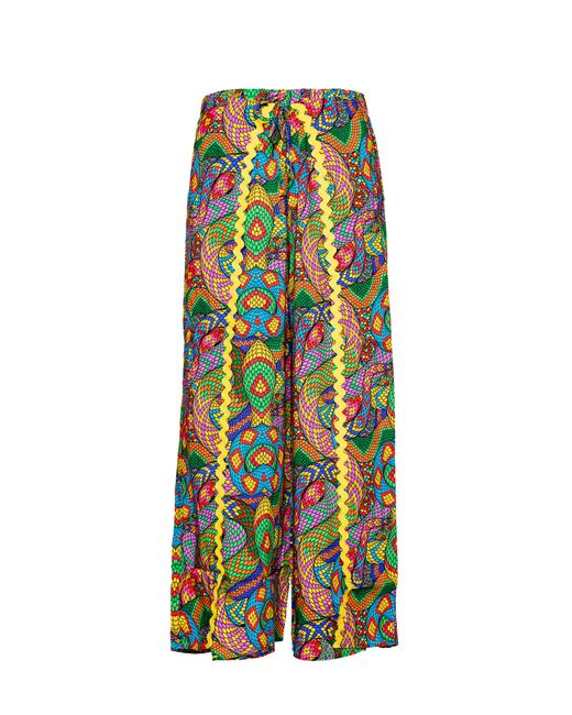 Pantaloni Snake Skin di 4giveness in Green