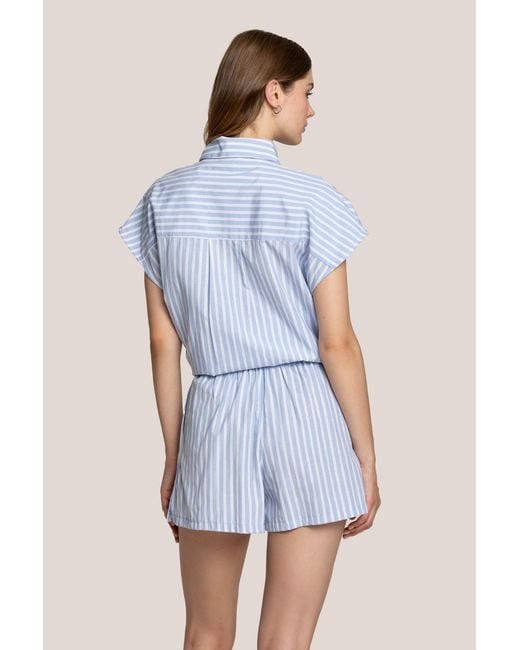 4giveness Blue Short Vertical Lines