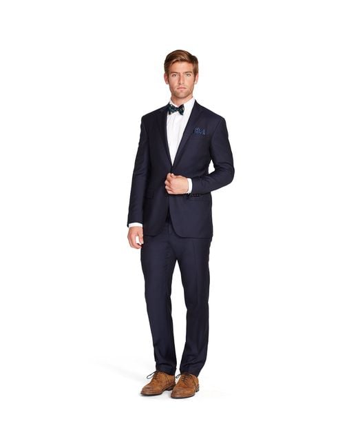 Polo Ralph Lauren Blue Polo I Wool Twill Suit for men