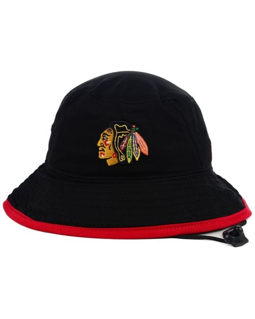 Blackhawks bucket hat hotsell