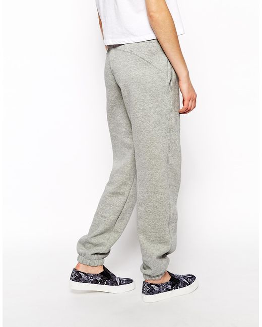 PUMA Baggy Sweatpants in Gray