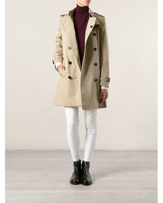 Burberry The Long Kensington Heritage Trench Coat - Neutrals