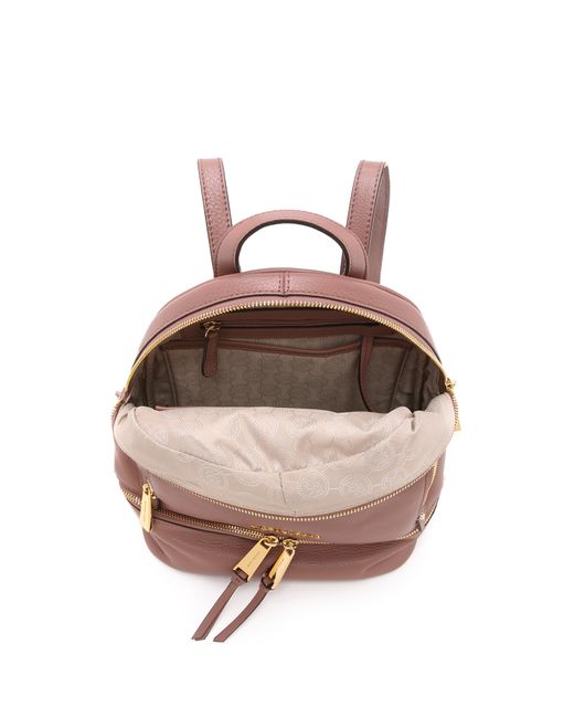 MICHAEL Michael Kors Rhea Backpack - Navy in Pink | Lyst display picture 1