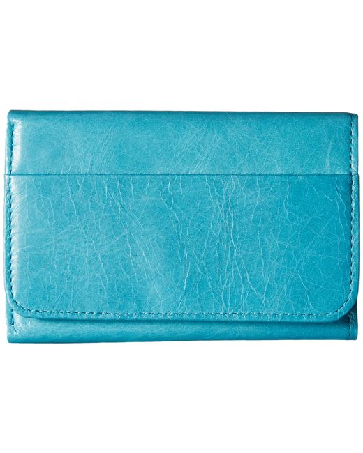 Hobo Blue Jill Trifold Wallet