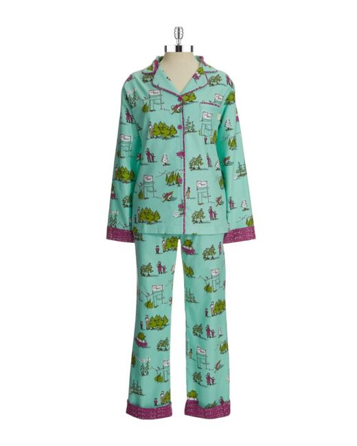 munki munki flannel christmas tree pajamas in blue aqua tree munki munki flannel christmas tree pajamas in blue aqua tree