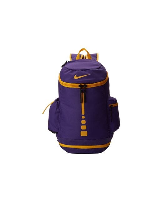 Nike Purple Hoops Elite Team Backpack
