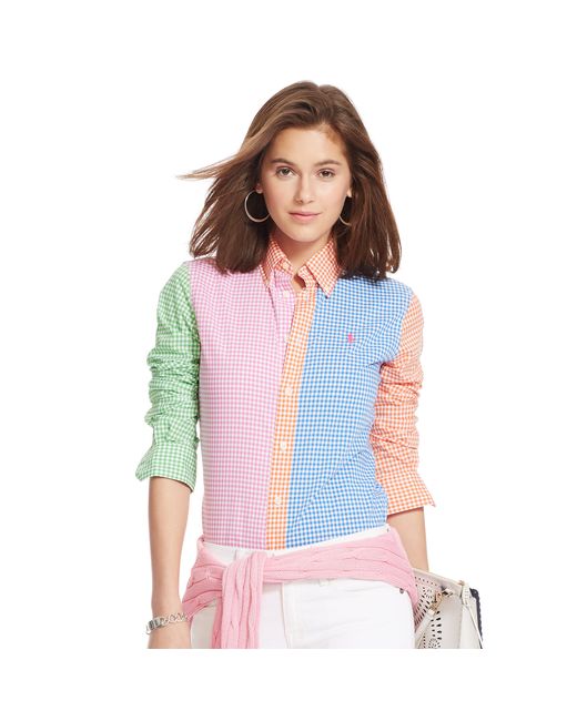 Polo Ralph Lauren Multicolor Custom-fit Gingham Shirt