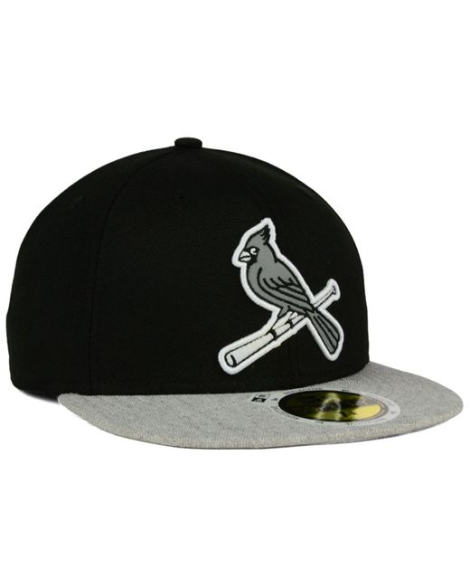 KTZ St. Louis Cardinals Night Reflective 59fifty Cap in Black for Men