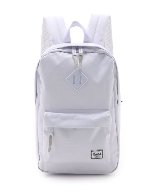 Herschel backpack white sale