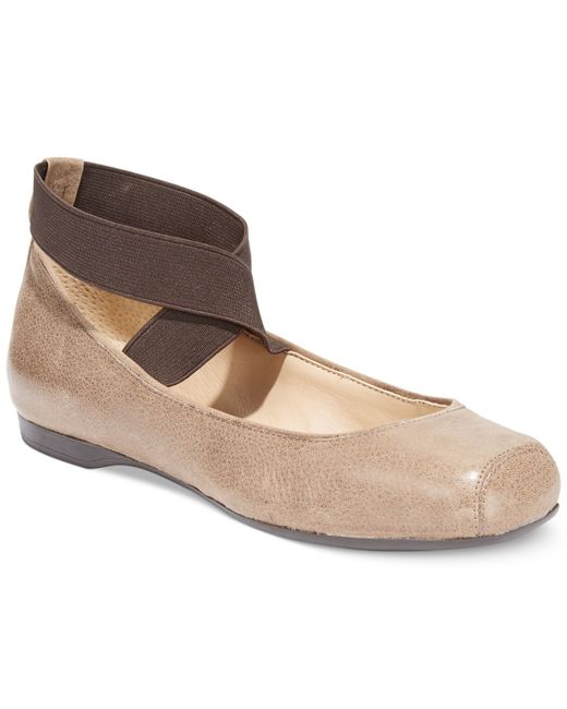 elasticated ballet flats uk