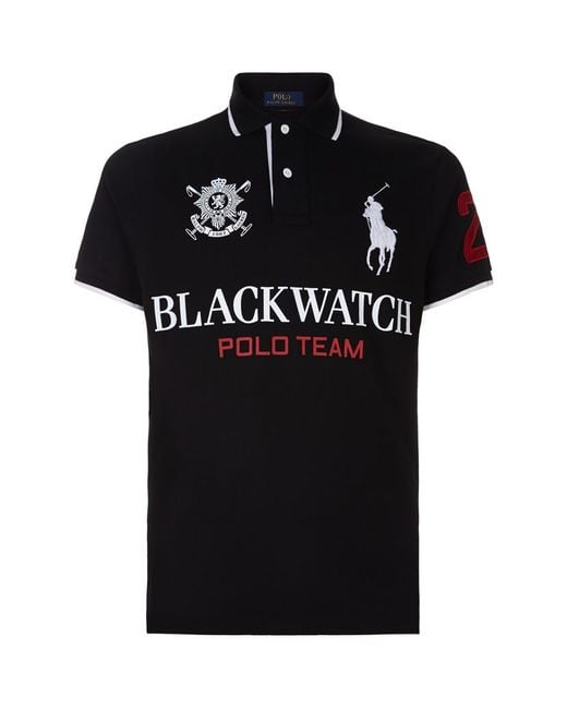 Polo Ralph Lauren Blackwatch Team Logo Polo Shirt for Men | Lyst Canada