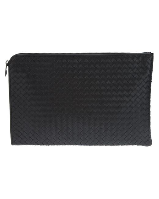 Bottega Veneta Intrecciato Laptop Sleeve in Black for Men Lyst