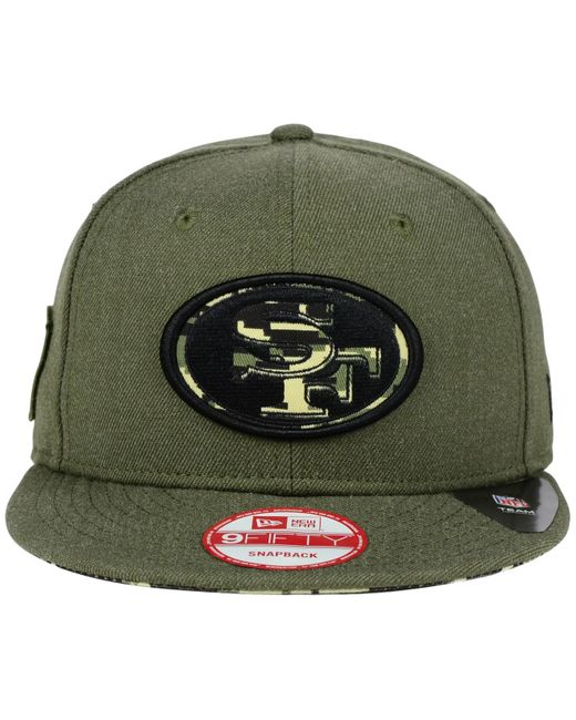 KTZ San Francisco 49ers Camo 9fifty 