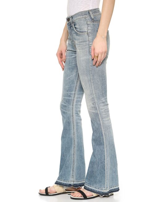 Citizens of Humanity Drew Flip Flop Flare Jeans Summer Of Love in Blue Lyst