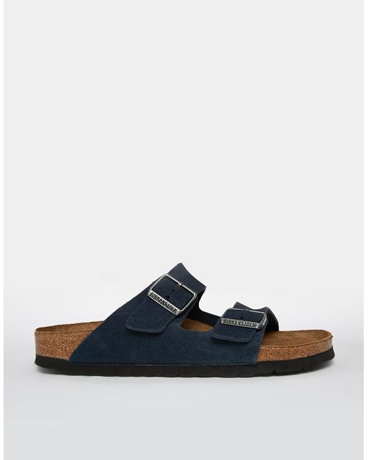Navy blue hotsell suede birkenstocks