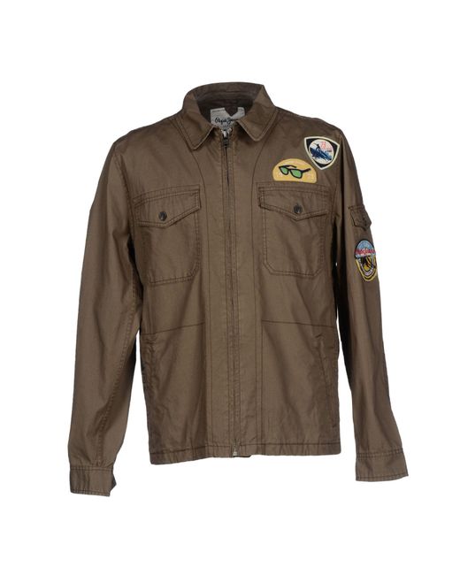 Pepe jeans Jacket in Green for Men | Lyst