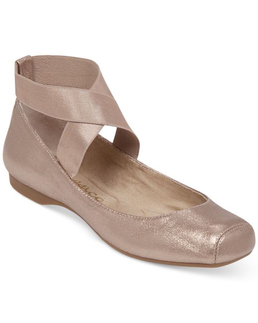 jessica simpson mandalaye elastic ballet flats