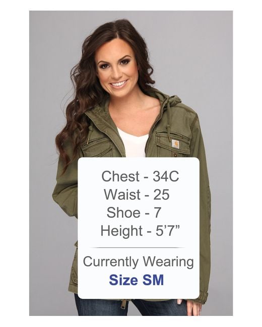 Carhartt El Paso Utility Jacket in Green Lyst