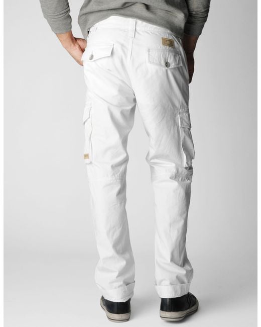 White Cargo pants for Women | Lyst