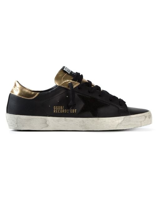 Golden Goose Superstar Records Edition Sneakers in Black Lyst