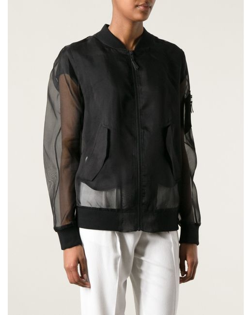 BLK DNM Black Sheer Jacket