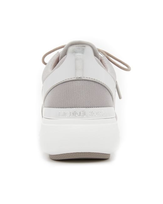 MICHAEL Michael Kors Amanda Trainers in Metallic Lyst