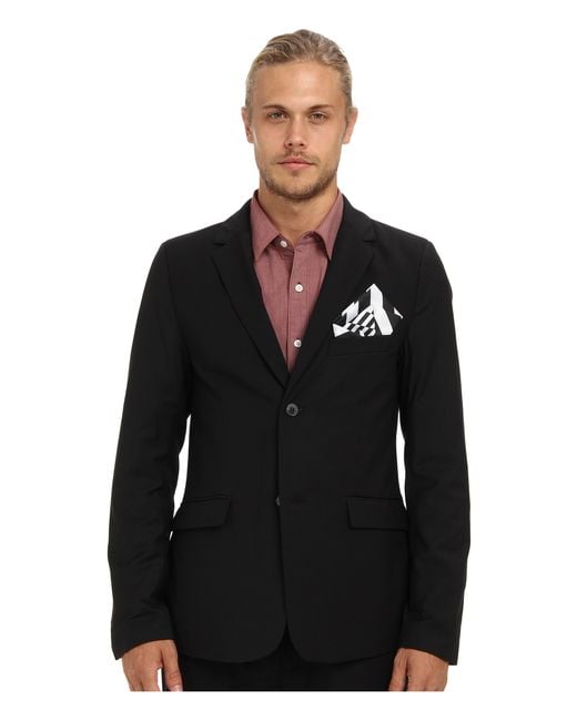 Volcom Black Dapper Stone Suit for men