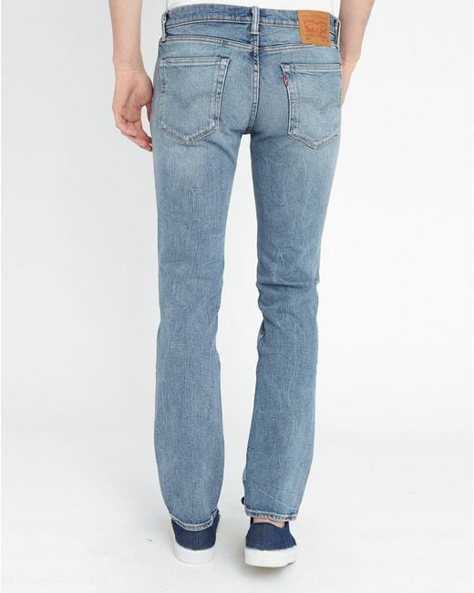 Levi's Light Stone Washed 511 Slim-fit Jeans in Blue for Men | Lyst