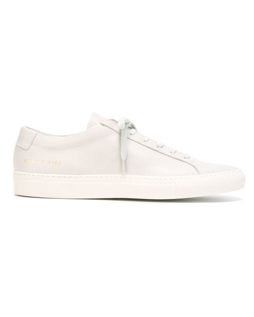 Common Projects White '1528 Original Achilles Low' Sneakers for men
