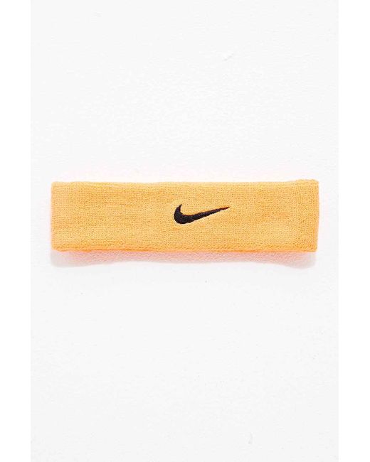 orange nike headband
