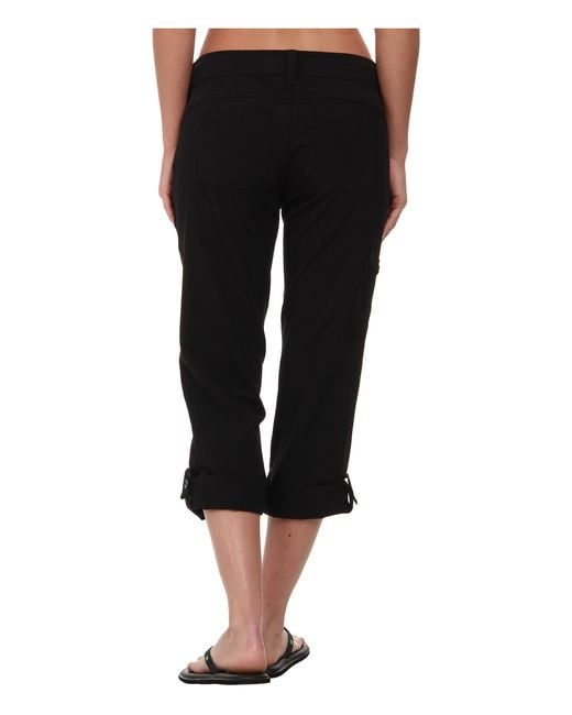 The North Face Almatta Roll-up Pant in Black | Lyst