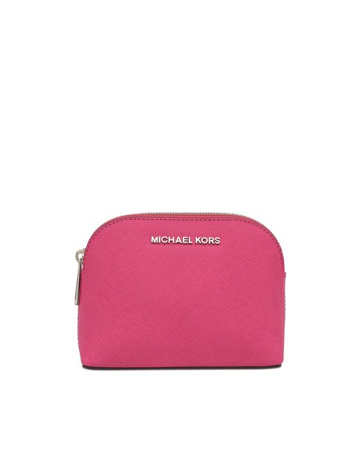 michael kors cosmetic bag pink