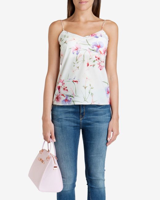 Ted Baker Pink Small Slim Bow Tote Bag