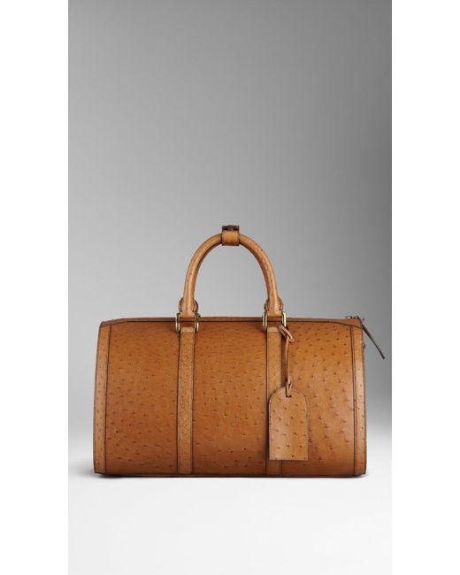 Burberry ostrich bag cheap