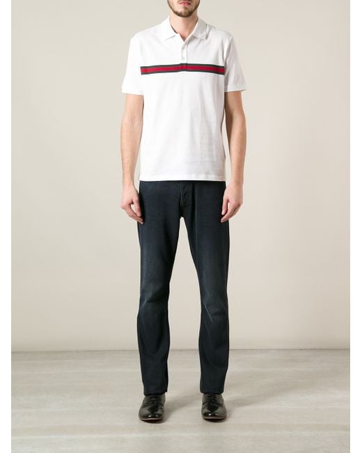 Gucci Shirt With Short Sleeves in White for Men