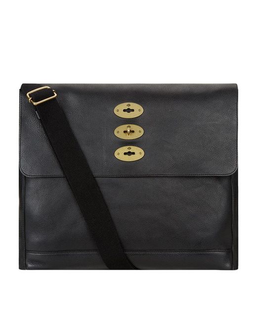 Mulberry Black Brynmore Messenger Bag for men