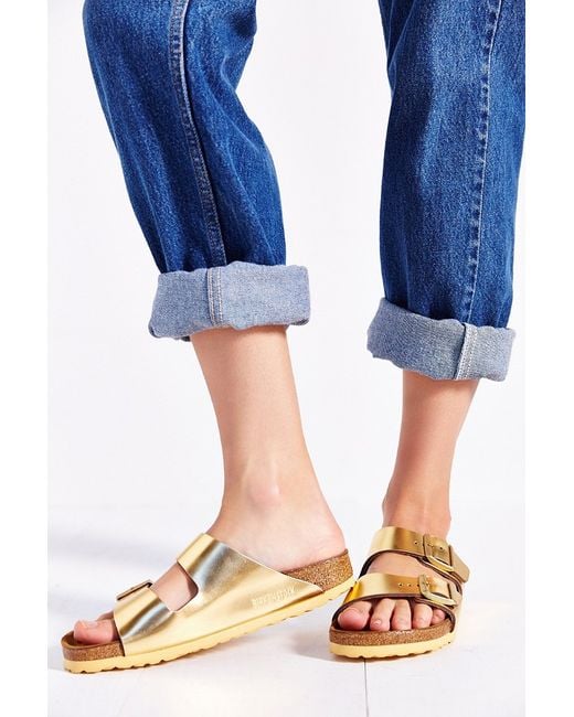 Metallic clearance gold birkenstocks