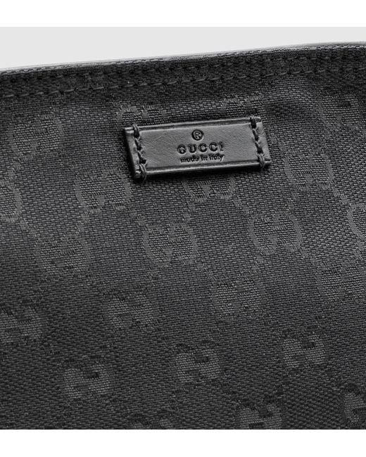 Gucci Original Gg Canvas Messenger Bag in Black for Men Lyst