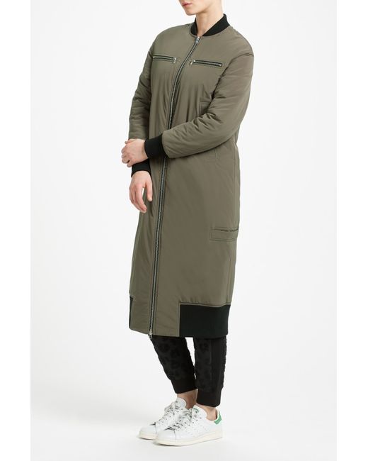 alexander wang oversized shirt coat