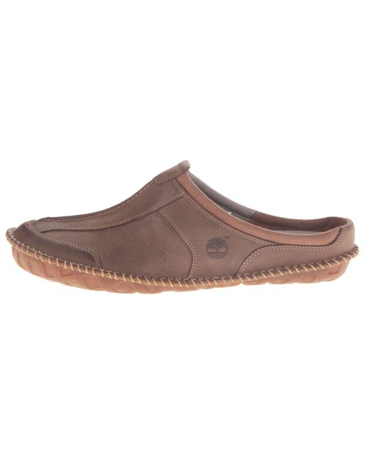 Timberland Brown Earthkeepers Front Country Lounger Clog for men