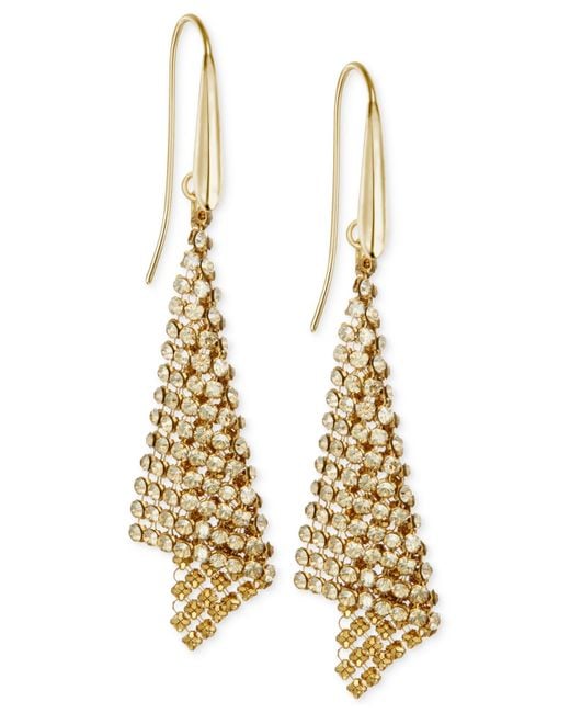 Buy SWAROVSKI Crystal Stylish Womens Rose Gold Earrings  Shoppers Stop